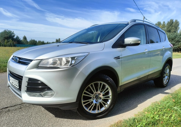 Ford Kuga cena 49700 przebieg: 212000, rok produkcji 2013 z Izbica Kujawska małe 254